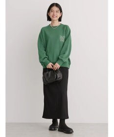 AMERICAN HOLIC ラグランロゴスウェット2