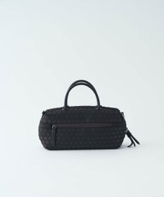 MIYABIYA LAQUOH【撥水加工】篭目柄エンボスボンディング ミニボストン