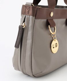 LA BAGAGERIE 【コットン×ポリウレタン】シャイニーミニマムトート