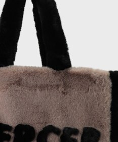 GRACE CONTINENTAL レタードファーバッグ