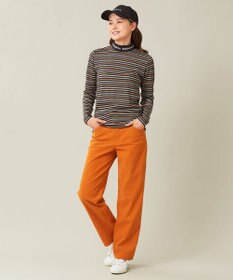 23区GOLF 【WOMEN】【ストレッチ】コーデュロイ カラーパンツ