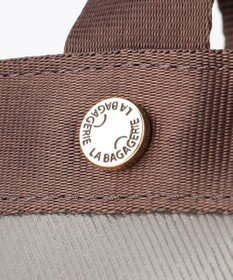 LA BAGAGERIE 【コットン×ポリウレタン】シャイニーミニマムトート