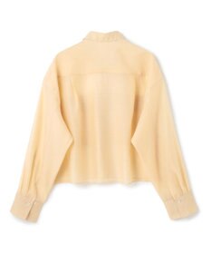 UNFILO シアークロップドシャツ