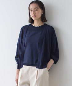 組曲 L シアーニットドルマンカーディガン