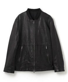 JOSEPH HOMME 新素材【シャツ感覚で羽織れる軽さ】シュリンクエアレザー　ブルゾン