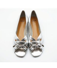 APOM モールドウエッジオープントゥパンプス45