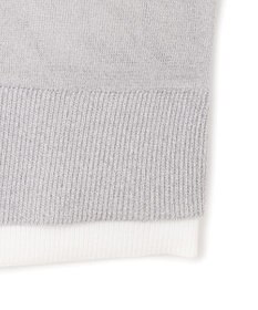 ICB 【洗える】 シアーレイヤードカーディガン