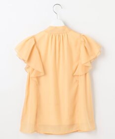 Feroux リボンタイフリルブラウス