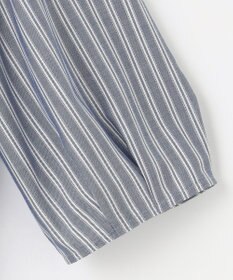 J.PRESS LADIES 【洗える】ウォッシャブルキュプラツイル タックスリーブ ブラウス