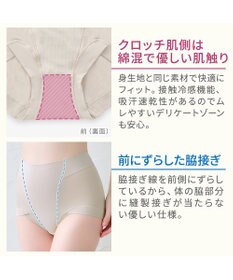 BRADELIS New York 【BRADELIS NewYork peace】綿混楽々ハイウエストショーツ24