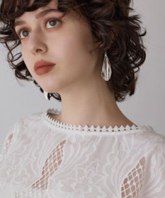 GRACE CONTINENTAL 刺繍ポンチョトップ