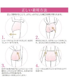 BRADELIS New York 【BRADELIS NewYork peace】綿混楽々ハイウエストショーツ24