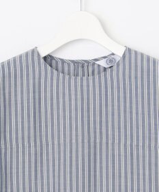 J.PRESS LADIES 【洗える】ウォッシャブルキュプラツイル タックスリーブ ブラウス