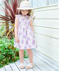 ANY KIDS 総柄 サマーワンピース