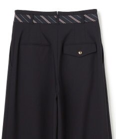 BEIGE， ZEPHYR / ベルト付き 2タックワイドパンツ