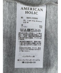 AMERICAN HOLIC ドルマンコクーンカットプルオーバー2
