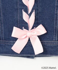 ANY KIDS 【Barbie(TM)】リボン デニムジャケット