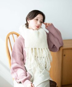 WEGO ブークレニットロングマフラー