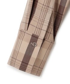 BEIGE， 【FUDGE 11月号掲載】ARUMS / チェックシャツ