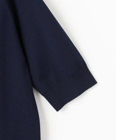 23区 L 【WEB限定】レーヨンポリエステルストレッチ 襟デザイン ニット