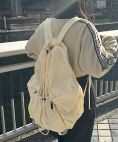 WEGO ドロストデザインリュック