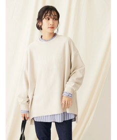 CRAFT STANDARD BOUTIQUE プリント裏毛チュニック