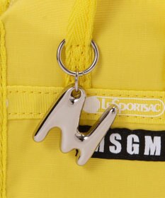 LeSportsac MSGM MICRO WEEKENDER/マイクロイエロー