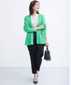 組曲 【WEB限定】SOBANEラメカーディガン