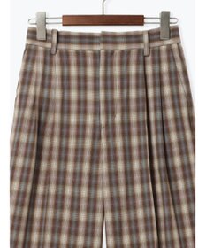 Te chichi チェックスラックス（セットアップ可）《2025Autumn catalog item》