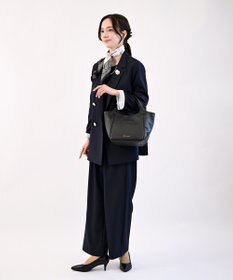Hekhèr Le Style de Vie 【日本製/セレモニーにも】シュリンクレザー ハンドバッグ small