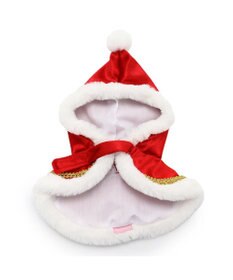 Mother garden とことこお散歩シリーズ わんちゃん ・ユニコーン・ねこちゃん用 お洋服 《サンタクロース /トナカイ ケープ》単品