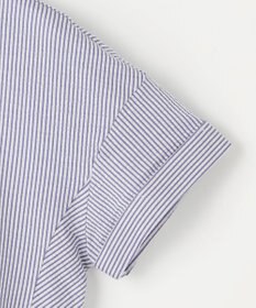 J.PRESS LADIES L 【洗える・抗菌防臭・吸水速乾】サッカージャージー フレンチスリーブ カットソー