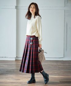 ANY 【洗濯機可能/8色展開】ソフトタッチポリエステルニット