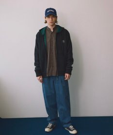 OP／FILA 【ocean pacific】ニットジップパーカー