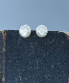 monshiro スフレガラスバロックパール イヤリング