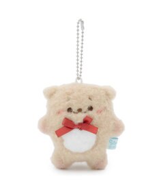 Mother garden しろたん フラットチーク キーホルダー 《らっこいぬ》 単品