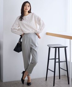 ANY ポコポコバルーン袖ブラウス