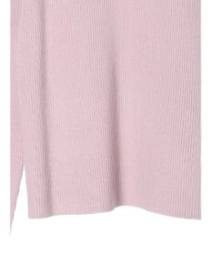 earth music&ecology やわらかタッチハイネックリブプルオーバー