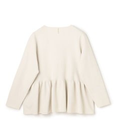 UNFILO BEAUTY FORM KNIT ペプラムセットアップ