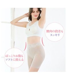 BRADELIS New York 【BRADELIS NewYork peace】おしりPラインラッピングロングショーツ24