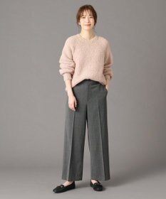 ANY カーリーファンシーニット