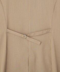 Green Parks クルーネック多釦ジレ