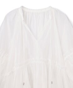 GRACE CONTINENTAL ギャザーカフタントップ