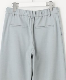 J.PRESS LADIES L 【洗える】シャークスキン セミワイド パンツ