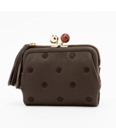 UNBILLION ペルケ perche / アクリル玉がま口2つ折り財布