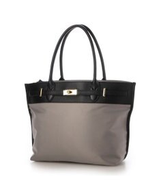 UNBILLION 【テレビ ドラマ着用アイテム】ペルケ perche / ナイロン牛革ヒネリ金具トートバッグ