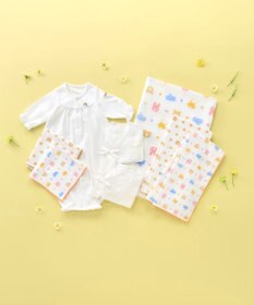 MIKI HOUSE HOT BISCUITS 出産準備セット 通年用(無地)