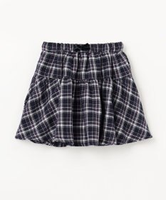 ANY KIDS チェック柄/アニマル柄スカパン