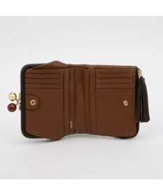 UNBILLION ペルケ perche / アクリル玉がま口2つ折り財布