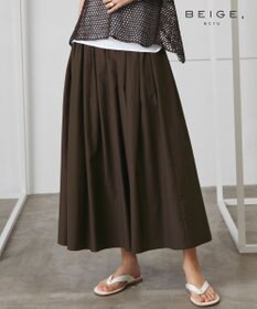 BEIGE， AURAY / ギャザースカート